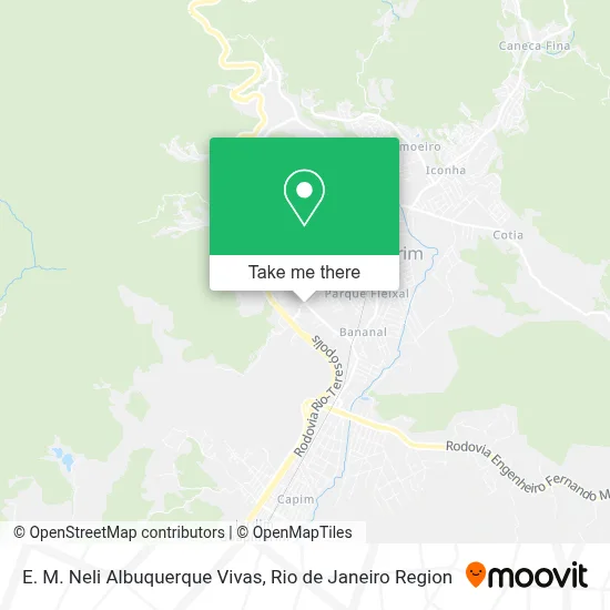 E. M. Neli Albuquerque Vivas map
