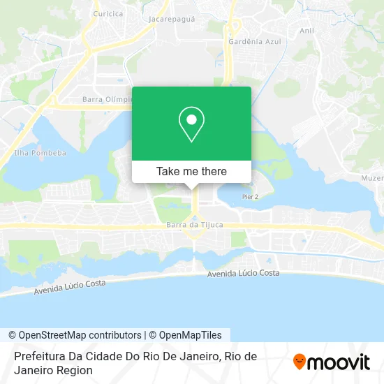 Prefeitura Da Cidade Do Rio De Janeiro map