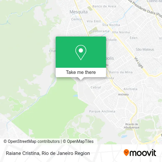 Raiane Cristina map