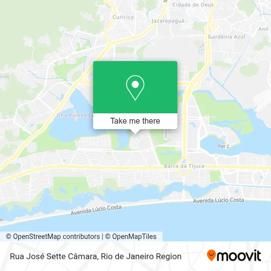 Rua José Sette Câmara map