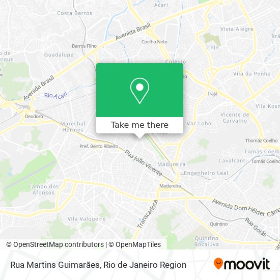 Rua Martins Guimarães map