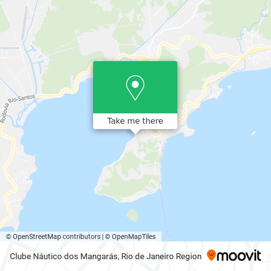 Clube Náutico dos Mangarás map