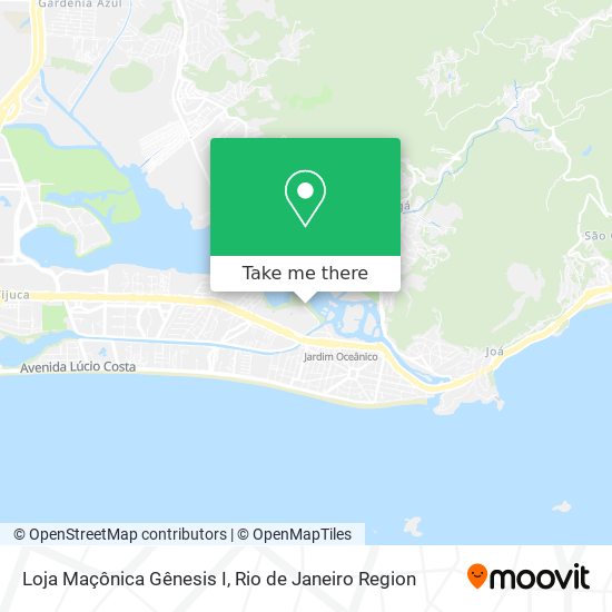 Loja Maçônica Gênesis I map