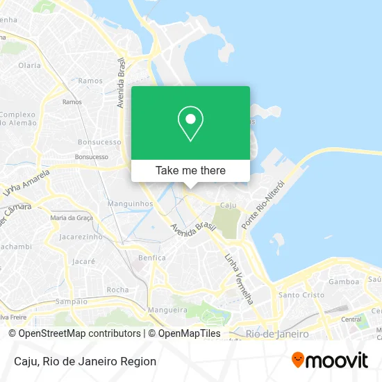 Caju map