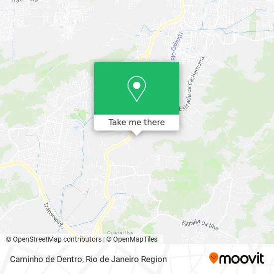 Caminho de Dentro map