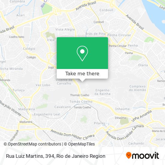 Rua Luiz Martins, 394 map