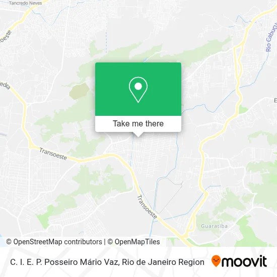 C. I. E. P. Posseiro Mário Vaz map