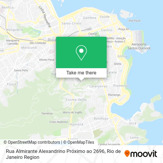 Rua Almirante Alexandrino Próximo ao 2696 map