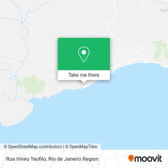 Rua Irineu Teofilo map
