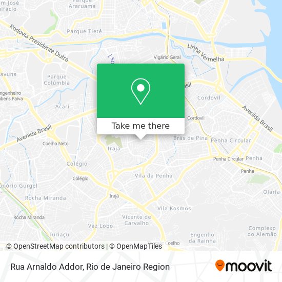Rua Arnaldo Addor map
