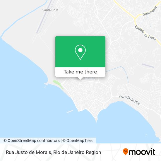 Rua Justo de Morais map