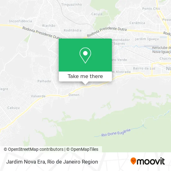 Jardim Nova Era map