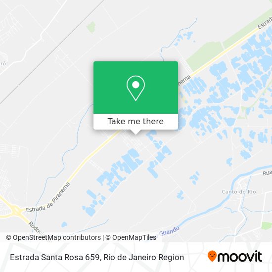 Estrada Santa Rosa 659 map