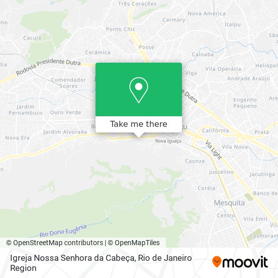 Igreja Nossa Senhora da Cabeça map