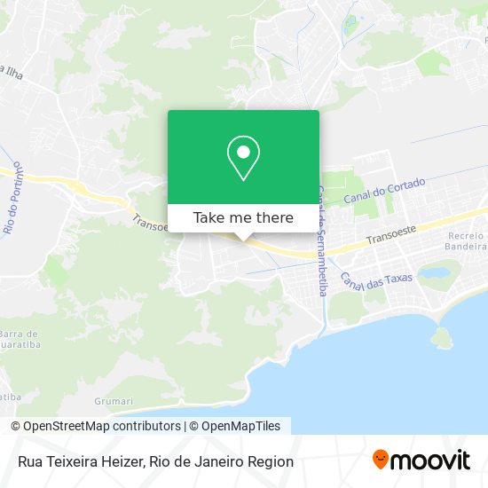 Rua Teixeira Heizer map