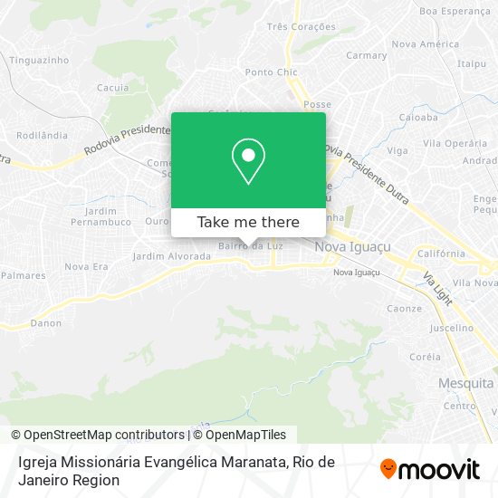 Igreja Missionária Evangélica Maranata map