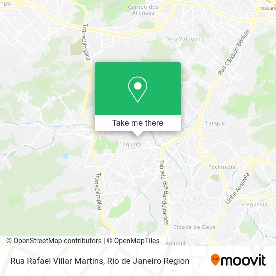 Rua Rafael Villar Martins map