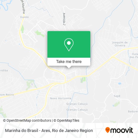 Marinha do Brasil - Ares map
