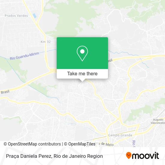 Praça Daniela Perez map