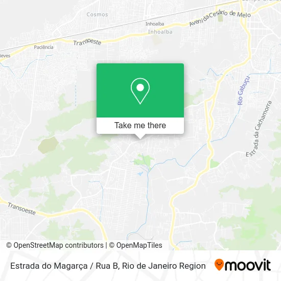 Estrada do Magarça / Rua B map