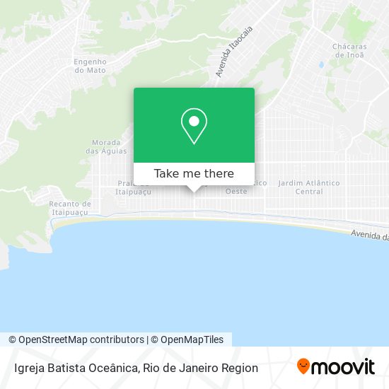 Igreja Batista Oceânica map