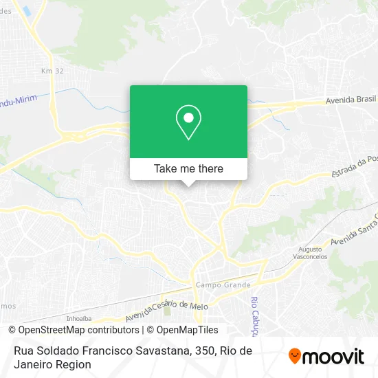 Rua Soldado Francisco Savastana, 350 map