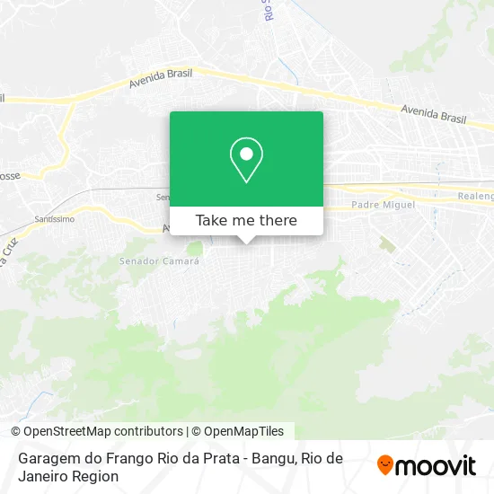 Garagem do Frango Rio da Prata - Bangu map
