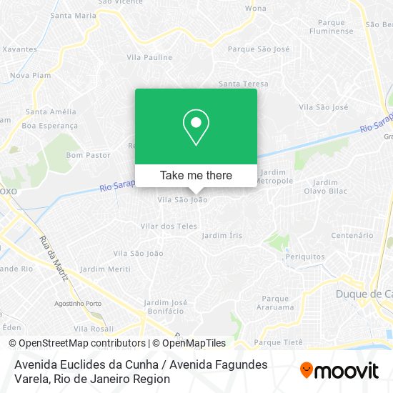 Avenida Euclides da Cunha / Avenida Fagundes Varela map