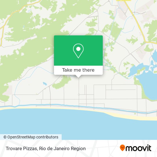 Trovare Pizzas map