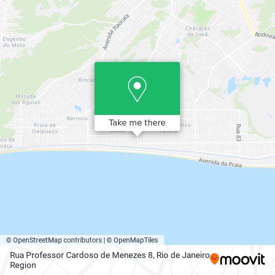 Rua Professor Cardoso de Menezes 8 map