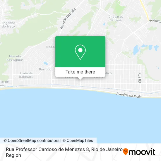 Rua Professor Cardoso de Menezes 8 map