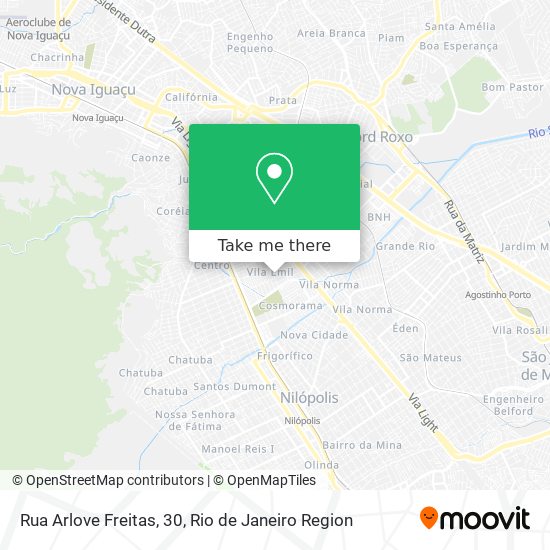 Rua Arlove Freitas, 30 map