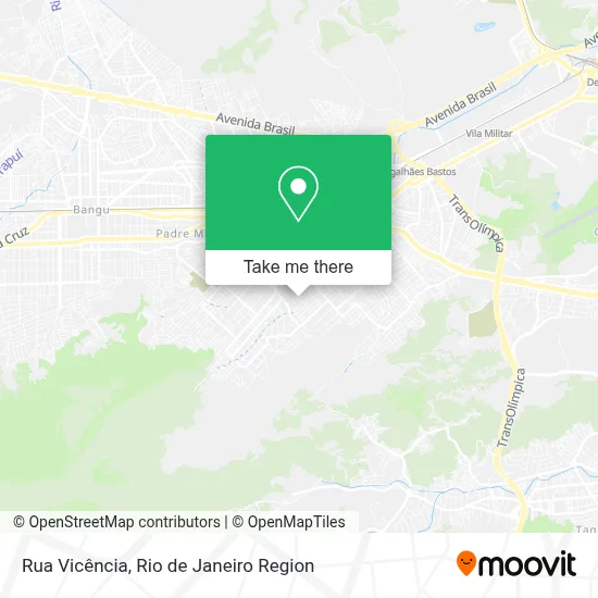 Rua Vicência map