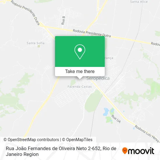 Rua João Fernandes de Oliveira Neto 2-652 map