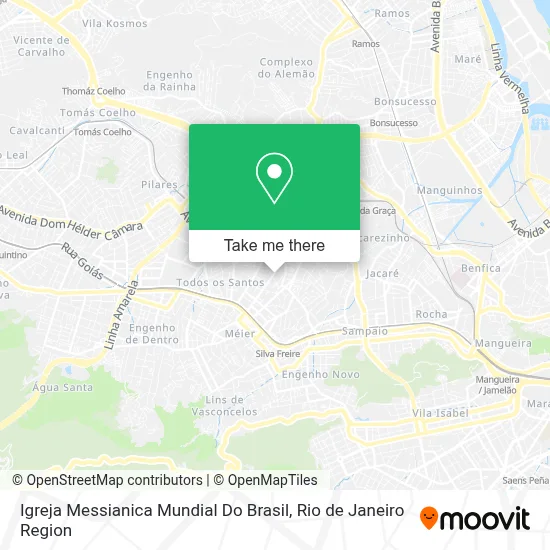 Igreja Messianica Mundial Do Brasil map