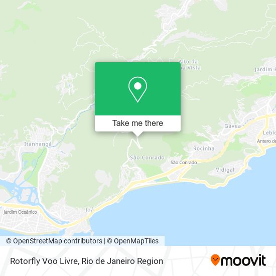 Rotorfly Voo Livre map