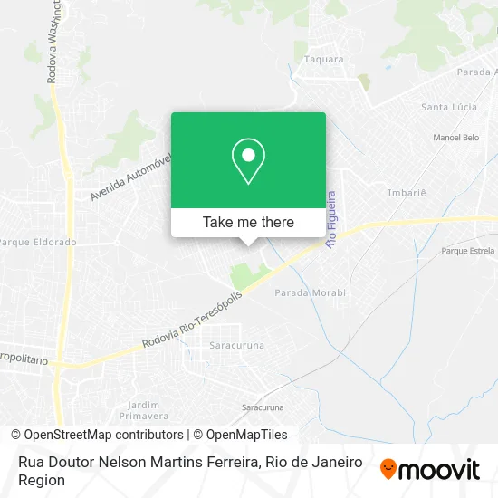 Rua Doutor Nelson Martins Ferreira map