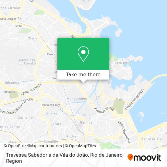 Mapa Travessa Sabedoria da Vila do João