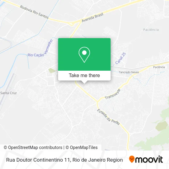 Rua Doutor Continentino 11 map