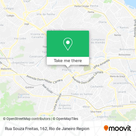 Rua Souza Freitas, 162 map