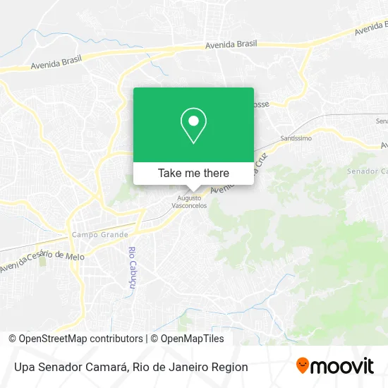 Upa Senador Camará map