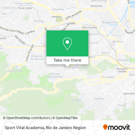 Mapa Sport Vital Academia