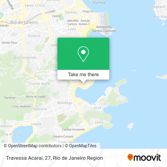 Travessa Acaraí, 27 map