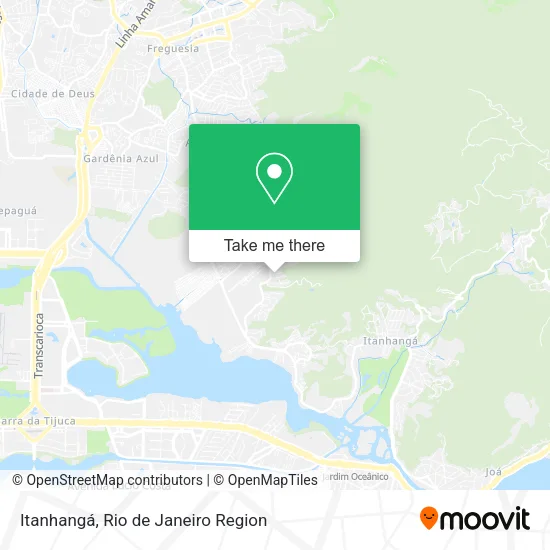 Itanhangá map
