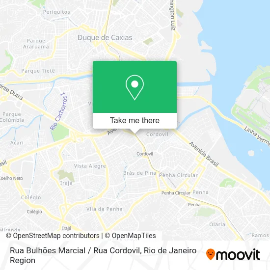 Rua Bulhões Marcial / Rua Cordovil map