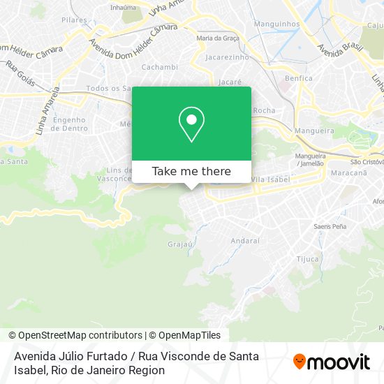 Avenida Júlio Furtado / Rua Visconde de Santa Isabel map