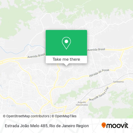 Estrada João Melo 485 map