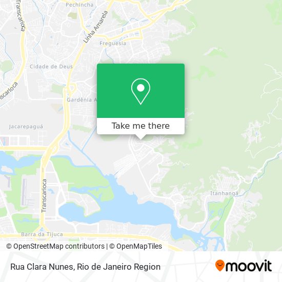 Rua Clara Nunes map