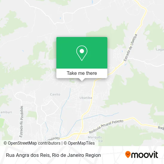 Rua Angra dos Reis map