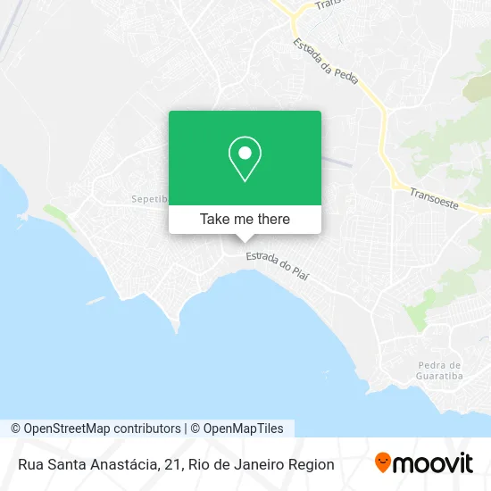 Rua Santa Anastácia, 21 map